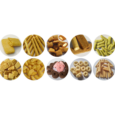 玉米棒膨化休闲食品与豆香酥锅巴全自动生产线 现代食品工业的高效加工技术